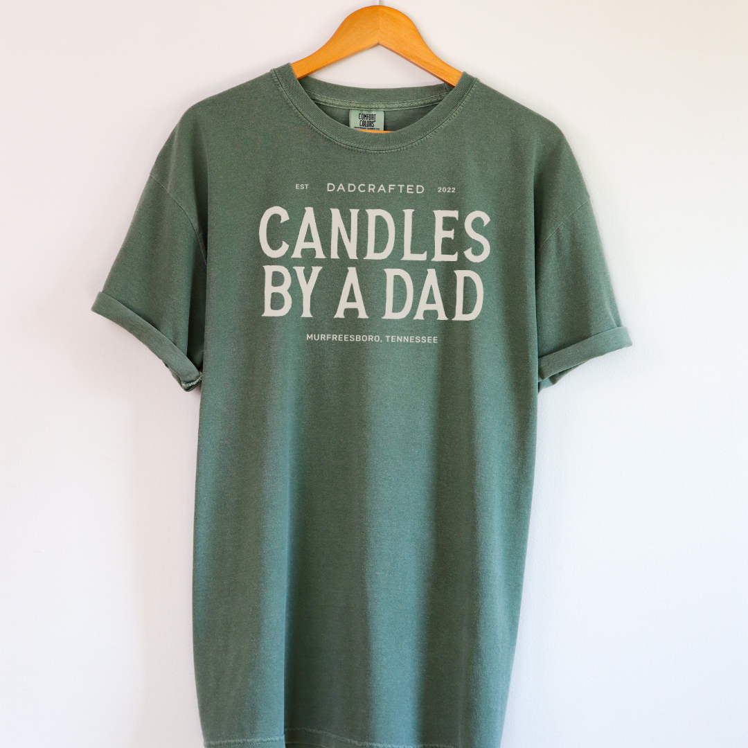 Candles By A Dad Comfort Color Tee