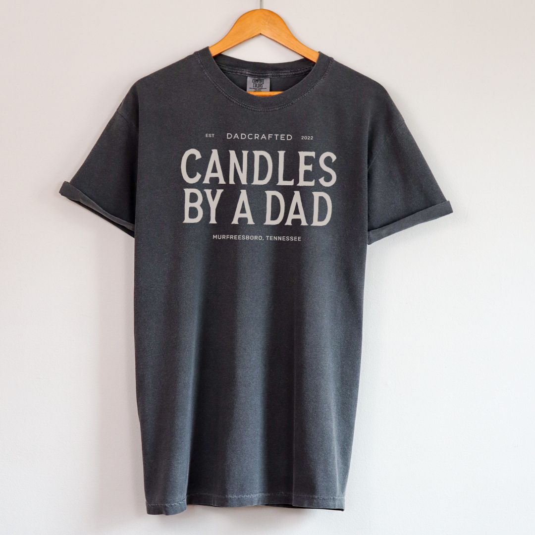 Candles By A Dad Comfort Color Tee