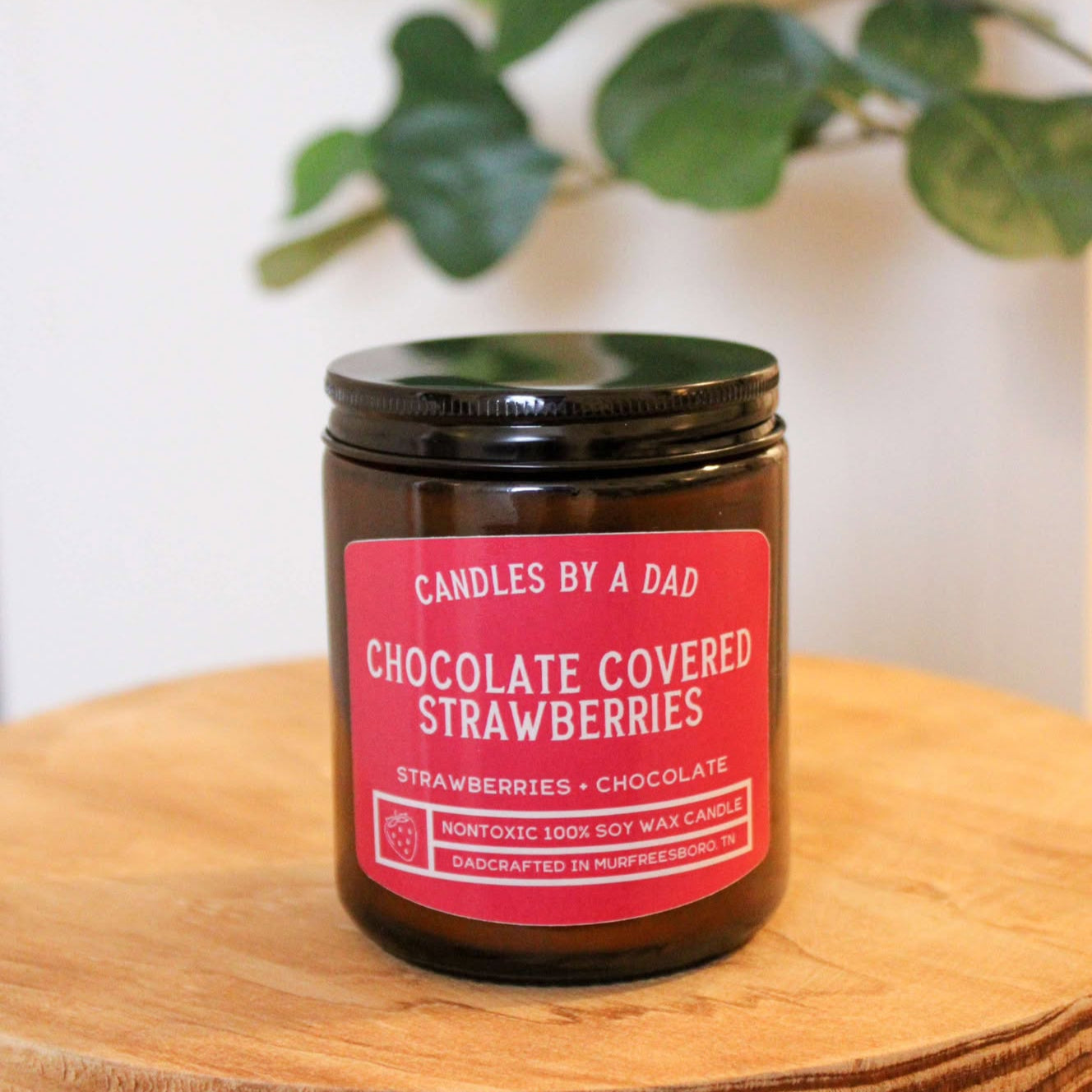 Chocolate Covered Strawberries Candle