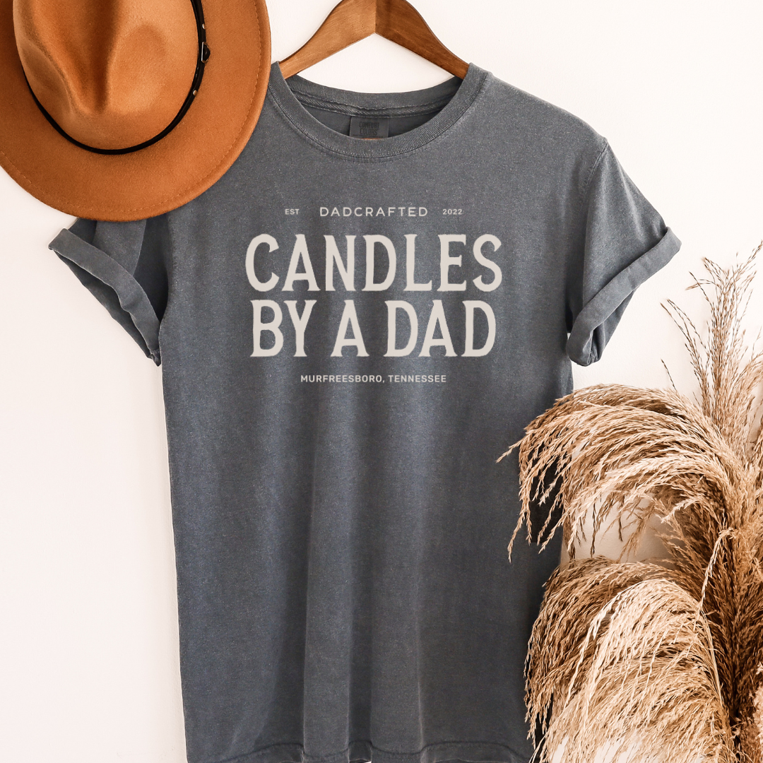 Candles By A Dad Comfort Color Tee