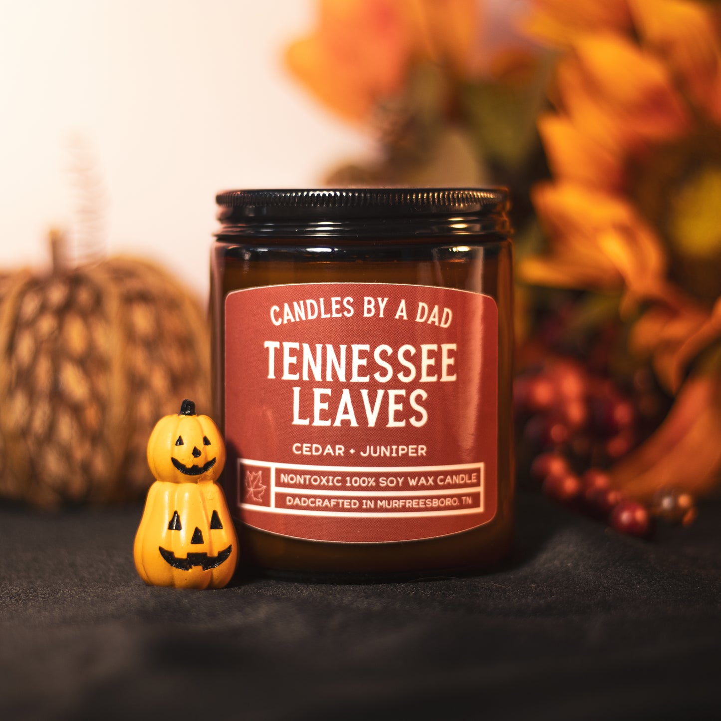 Tennessee Leaves 7 oz Non Toxic Candle