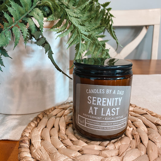 Serenity At Last 7oz Non-Toxic Candle