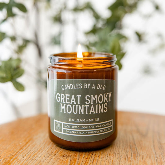 Great Smoky Mountains 7oz Non Toxic Candle