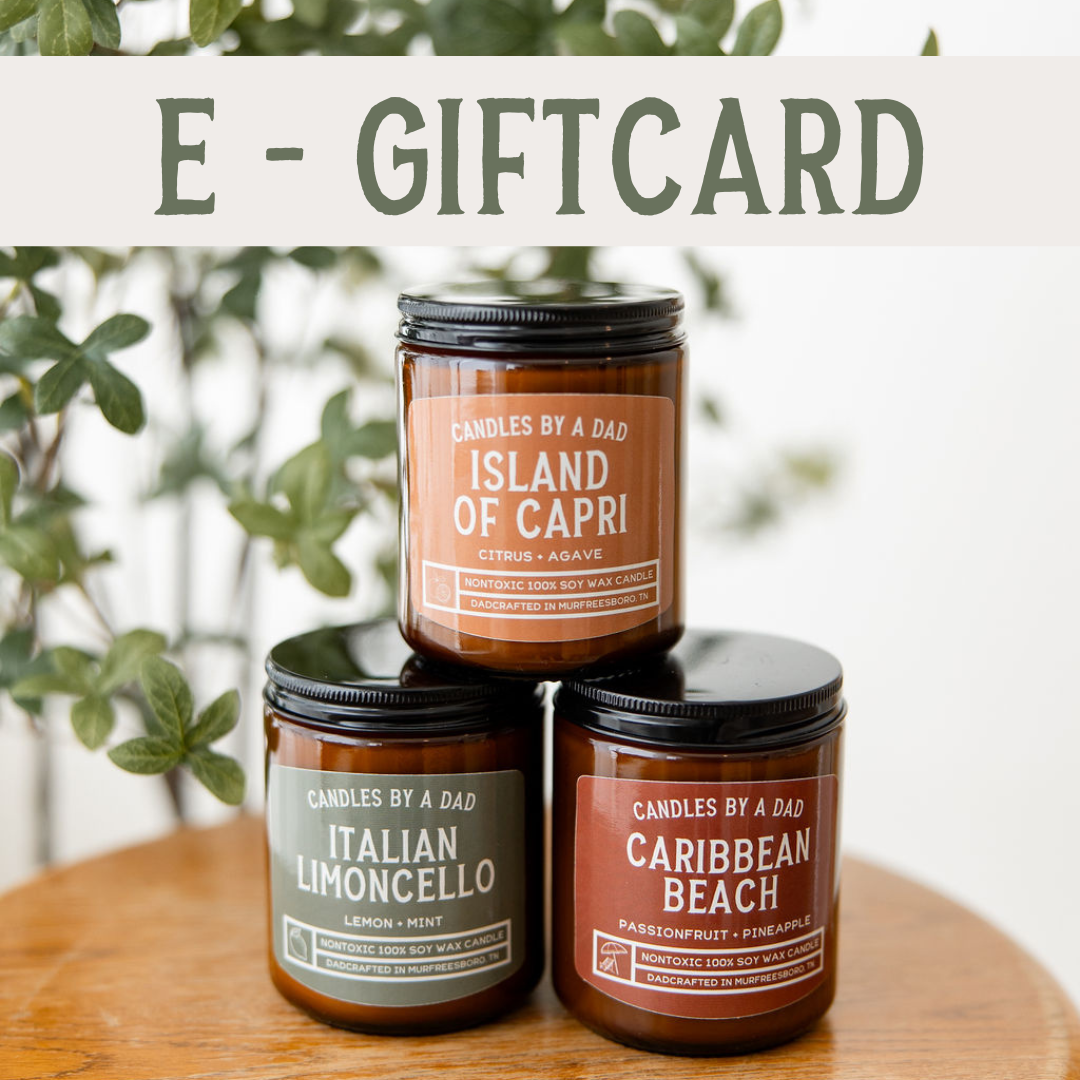 Candles By A Dad E-Giftcard